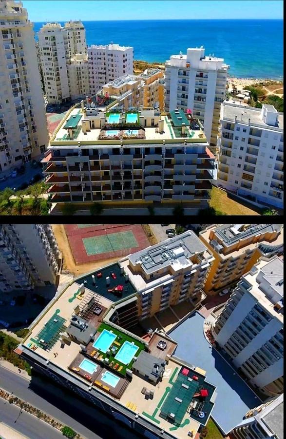Ferienwohnung Ocean Breeze - Terrace Pools Armação de Pêra Exterior foto
